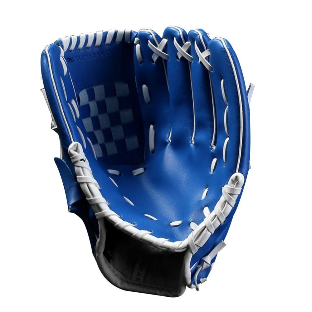 INOOMP 1pc Thicken Pitcher Gloves for Youth Adults Softball Glove for Beginners Comfortable Fit for Easy Catching and Training