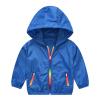 Girls Shirts 5t Kids Boys Girls Sun Protection Hoodie Jacket Toddler Lightweight Summer Breathable (Blue, 5 Year) view 3