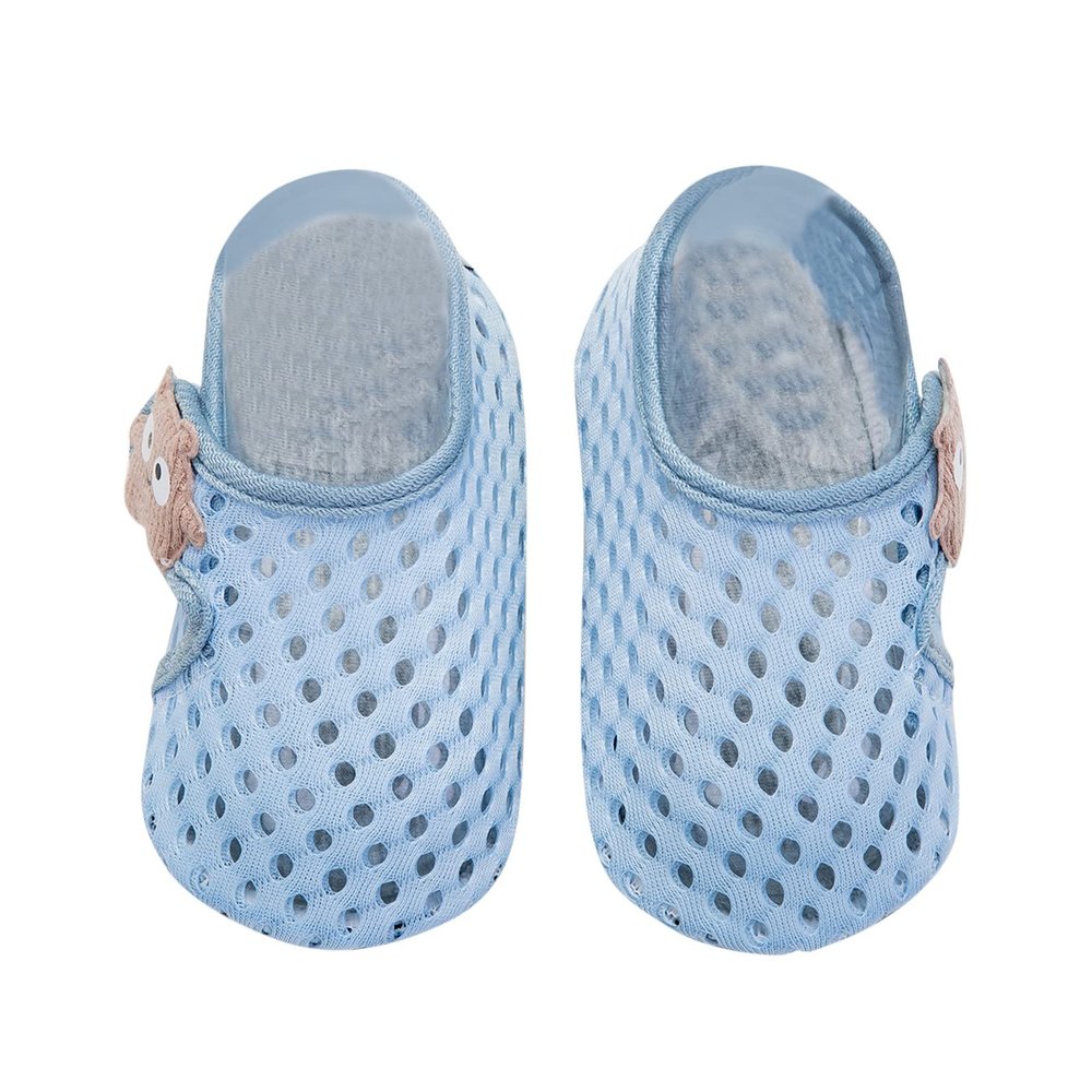 Kids Canvas Shoes Animal Kids Boys Socks Barefoot Aqua Shoes Socks Non Slip Girls Floor Cartoon (Light Blue, 2-3 Years)