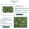 LGLFDJ Green Camo Netting Roll Lightweight, Reusable Sunshade Camouflage Netting, Military Decoration Background Camo Net, Outdoor Camping Hunting Blinds (Size : 2X5m(6.5ft X 16ft)) view 2