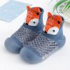 Born Navy Shoes Infant Boys Girls Animal Prints Cartoon Socks Shoes Toddler Breathable Mesh The (Blue, 18-24 Months) view 2