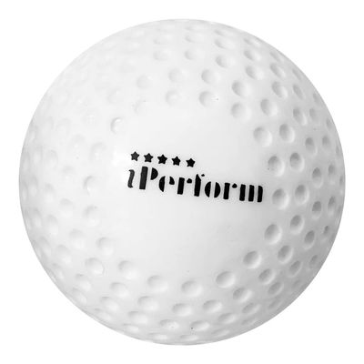 IPERFORM Field Hockey Ball Dimple (White/One Single Ball)