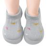 Toddler Boys Boots Infant Boys Girls Socks Shoes Toddler Breathable Mesh The Floor Socks Non Slip (Grey, 12-18 Months) view 3