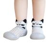 Born Navy Shoes Infant Boys Girls Animal Prints Cartoon Socks Shoes Toddler Breathable Mesh The (Grey, 18-24 Months) view 3
