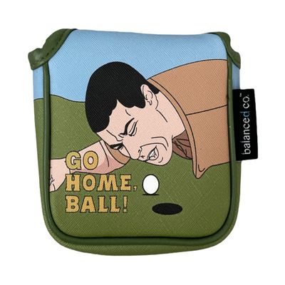 Balanced Co. Funny Golf Putter Headcover (Go Home, Ball/Mallet)