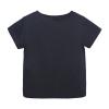 5 Basketball Toddler Kids Baby Boys Girls Solid Short Sleeve Crewneck Irregular T Shirts Tops Tee (Black, 6-12 Months) view 3