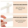 3Pcs Bike Brake Pads Wear-Resistant Brake Pads Replacement Blocks Indoor Cycling Supplies view 4
