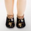 Crib Shoes Animal Kids Boys Socks Barefoot Aqua Shoes Socks Non Slip Girls Floor Cartoon Pattern Mesh (Black, 3-4 Years) view 2