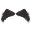 KALLORY Cat Ears Hair Clips, Plush Cat Ears Hairpins Fluffy Anime Cosplay Headwear for Halloween Costume Party view 1
