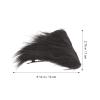 KALLORY Cat Ears Hair Clips, Plush Cat Ears Hairpins Fluffy Anime Cosplay Headwear for Halloween Costume Party view 3