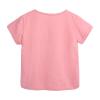 5 Basketball Toddler Kids Baby Boys Girls Solid Short Sleeve Crewneck Irregular T Shirts Tops Tee (Pink, 6-12 Months) view 3