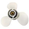DLNIG 9 7/8 x 11 1/4-F Boat Moto Aluminum Propeller - for Yamaha Outboard Engines 20-30hpfor Yamaha F25 20HP 25HP 30HP 664-45947-01-EL10 Spline Tooth9.875x11.25RH - Aluminum Outboard Propeller view 2