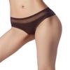 iB-iP Women's Brazilian Lace Thong Mesh Underwear Tanga Briefs Ladies Underpants, Size: 12, Warm Grey view 2