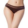 iB-iP Women's Brazilian Lace Thong Mesh Underwear Tanga Briefs Ladies Underpants, Size: 12, Warm Grey view 3