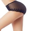 iB-iP Women's See-through Ladies Briefs Hipster Panties Eyelet Lace Knickers, Size: 14, Black view 4