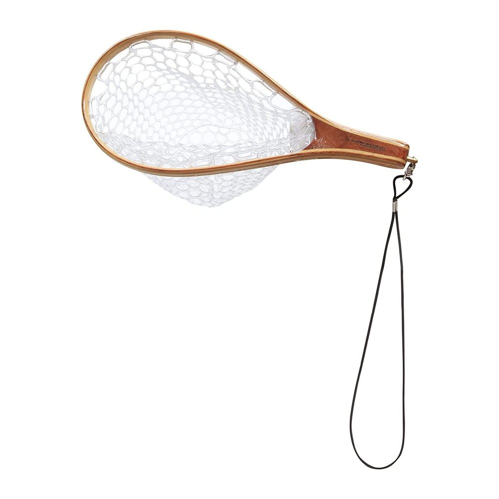 (OGK) Rubber Landing Net Racquet Type (Wooden) Type 12