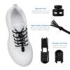 AIXMEET 5 Pairs Pure white shoe laces tieless, No Tie Shoe Laces for adults, Shoe Strings for Sneakers, No Tie Shoelaces for Kids and Adult, One Size Fits All, shoelaces for sneakers view 4