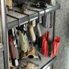 Adoreal 12 PCS Gun Rack, Pistol Rack for Gun Safe Shelf or Stack On Gun Cabinet, Gun Safe Accessory, Handgun Hanger Pistol Organizer for Display, Gifts for Hunters view 2