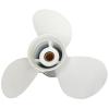 DLNIG 9 7/8x12-F Boat Moto Aluminum Propeller - for Yamaha Outboard Engines 20hp 25hp 30hp,Replace 664-45954-01-00,10 Spline Tooth,9.875x12 - Aluminum Outboard Propeller view 1
