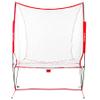 Furlihong NT01 Baseball & Tennis Ball Recycling System Net, 6 x 7ft, Portable Polyester Net and Fiberglass Frame, Compatible with 681PBH 680BH 6802BH Machines, with Carrying Bag (Net Only) view 1