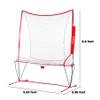 Furlihong NT01 Baseball & Tennis Ball Recycling System Net, 6 x 7ft, Portable Polyester Net and Fiberglass Frame, Compatible with 681PBH 680BH 6802BH Machines, with Carrying Bag (Net Only) view 2