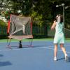 Furlihong NT01 Baseball & Tennis Ball Recycling System Net, 6 x 7ft, Portable Polyester Net and Fiberglass Frame, Compatible with 681PBH 680BH 6802BH Machines, with Carrying Bag (Net Only) view 4