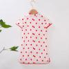 AnFeng Fall Dress for Girls Toddler Dress Sleeve Tang Dresses Princess Printed Cartoon Flowers Girls Suit Baby Short Floral Girls Dresses (G, 4-5 Years) view 3