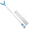 limaity Archery Bow Stand Holder Recurve Bow Stand Portable Foldable Bow Stand Use for Target Shooting Range Practice Competition (Blue) view 2