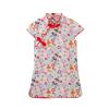 AnFeng Fall Dress for Girls Toddler Dress Sleeve Tang Dresses Princess Printed Cartoon Flowers Girls Suit Baby Short Floral Girls Dresses (D, 4-5 Years) view 1