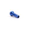 Bike Spoke Nipples Steel Spoke Nipples Mountain Bicycle Spoke Cap for 14G 40Pcs 6 * 14mm Blue view 4