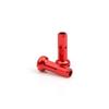 Bike Spoke Nipples Steel Spoke Nipples Mountain Bicycle Spoke Cap for 14G 40Pcs 6 * 14mm Red view 2