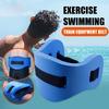 HXZDEY Swim Training Belt Flotation EVA Foam aid Waist Back Float Kickboard for Children Adults, Pool Accessories Swimming Equipment, Child*62*22*2.5cm, Yellow view 3