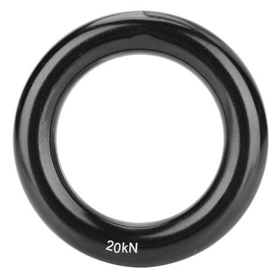 HERCHR Climbing Ring Aluminum Rappel Ring 12mm 20KN Rock Climbing Anchor Rings Aluminum Alloy O Ring Locking Ring for Rescue Rock Climbing Arborist and Hammock
