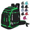 MORXPLOR Ski Boot Bag Backpack, 60L padded Ski Gear Bag & Snowboard Boot Bag,Large Capacity Waterproof Ski Travel Bag & Ski Boot Travel Backpack for Helmet,Goggles,Gloves,Skis,Snowboard Gear view 1