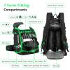 MORXPLOR Ski Boot Bag Backpack, 60L padded Ski Gear Bag & Snowboard Boot Bag,Large Capacity Waterproof Ski Travel Bag & Ski Boot Travel Backpack for Helmet,Goggles,Gloves,Skis,Snowboard Gear view 4