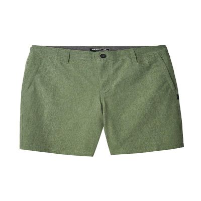 Boys Reserve Heather Hybrid Shorts, Sage, 22