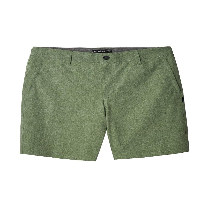 Boys Reserve Heather Hybrid Shorts, Sage, 22