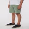 Boys Reserve Heather Hybrid Shorts, Sage, 22 view 4