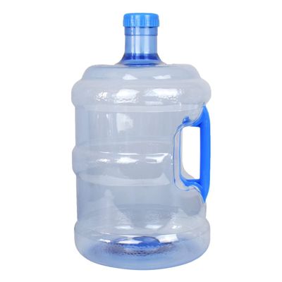 7.5 L Reusable Plastic Water Bottle Gallon Jug Container Plastic Crown Cap Water Bottle Container for Drinking Bathing Camping Hiking