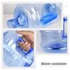 7.5 L Reusable Plastic Water Bottle Gallon Jug Container Plastic Crown Cap Water Bottle Container for Drinking Bathing Camping Hiking view 2