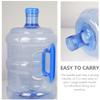7.5 L Reusable Plastic Water Bottle Gallon Jug Container Plastic Crown Cap Water Bottle Container for Drinking Bathing Camping Hiking view 3