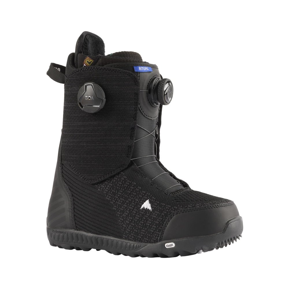 Burton Women's Ritual Boa Snowboard Boots (6.5, Black)