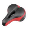HKMA Bicycle Saddle Soft Thicken Wide Mountain Road Bike Saddle Cycling Seat Pad + Rear Cycling Light Bicycle Accessories view 1