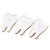 1PC/5PCS Dental Shape Brooch Cute Cartoon Enamel Tooth Badge Women Men Personality Style Doctor Dentist Uniform Brooch Pin Gift (Color : 5pcs) view 3