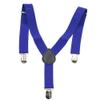 Child Kids Girls Boys Suspenders Braces, Fashion Adjustable Clip on Y-Back Elastic Suspenders with Strong Metal Clips for Boys and Girls Dark Blue view 1