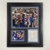 Legends Never Die, Inc. Golden State Warriors | 2021-2022 NBA Champions | 12"x15" Framed Photo Collage (Podium) view 1