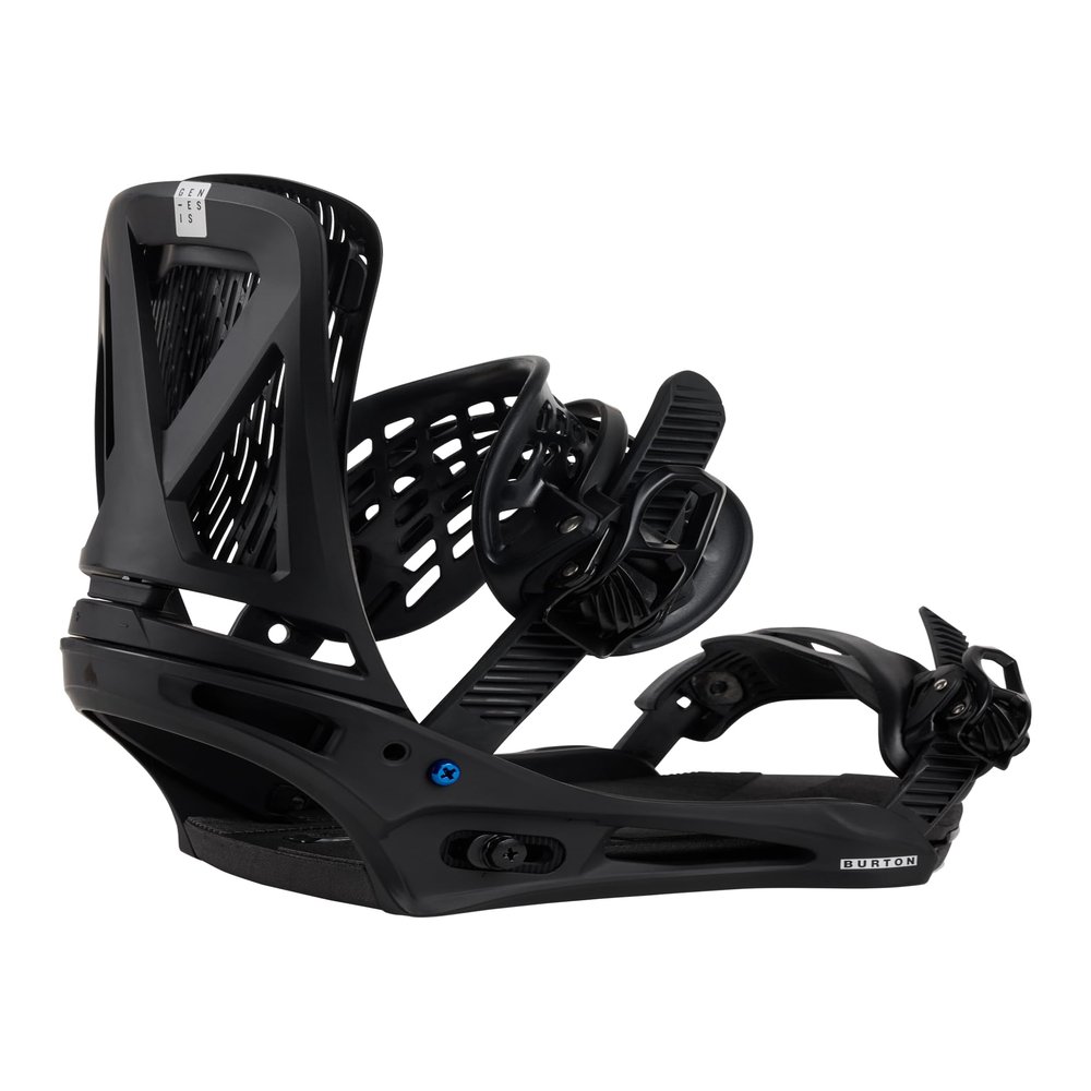 Burton Men's Genesis Re:Flex Snowboard Bindings, Black, L