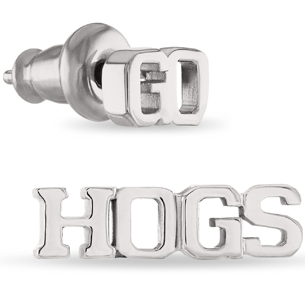 Stone Armory Earrings for University of Arkansas Jewelry Gifts for Women, Graduation  Stainless Steel Skin-Friendly Arkansas Razorbacks stud earrings