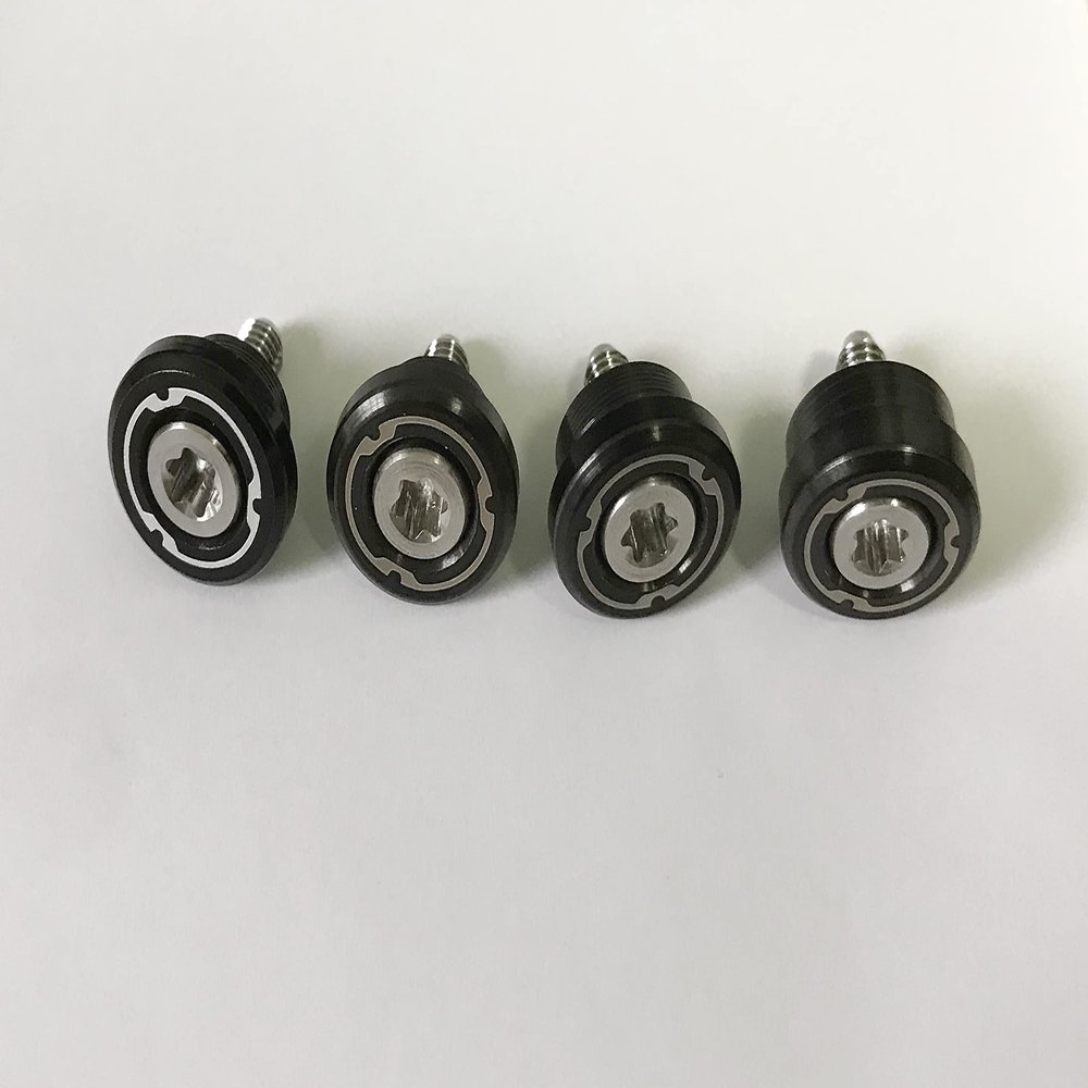 Dree 5-Piece Golf Weight Screw Fit for Taylormade Stealth, Stealth Plus Driver, Fairway Wood, Hybrid (2g, 4g, 5g, 7g, 8g) - Black, Ambidextrous, Regular Flex