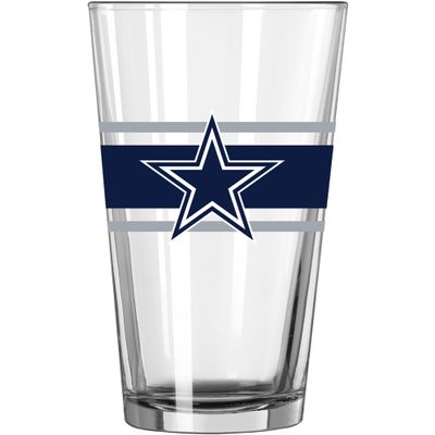 Logo Brands Dallas Cowboys 16oz. Stripe Pint Glass